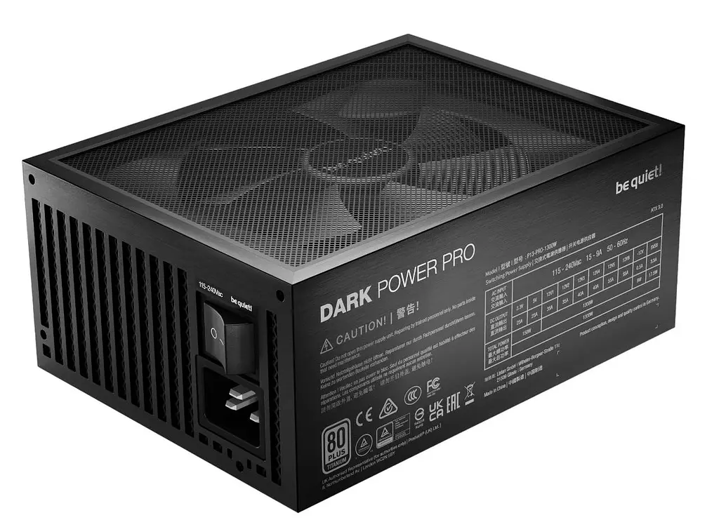 Блок живлення be quiet! Dark Power Pro 13 1300W (BN331) - фото 2