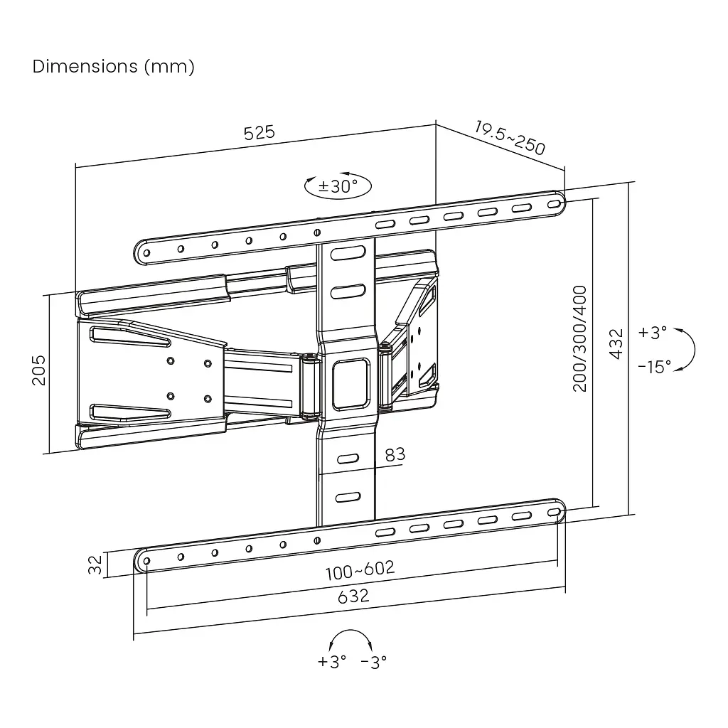 Кронштейн UniBracket Slim64 - фото 2