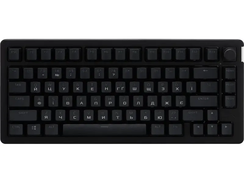 Клавіатура HyperX Alloy Rise 75 Black (91Y91AA) - фото 2