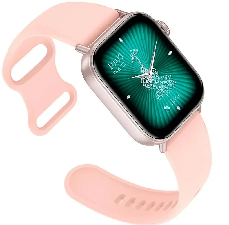 Смарт-годинник Hoco Y32 Bluetooth рожевий - фото 4
