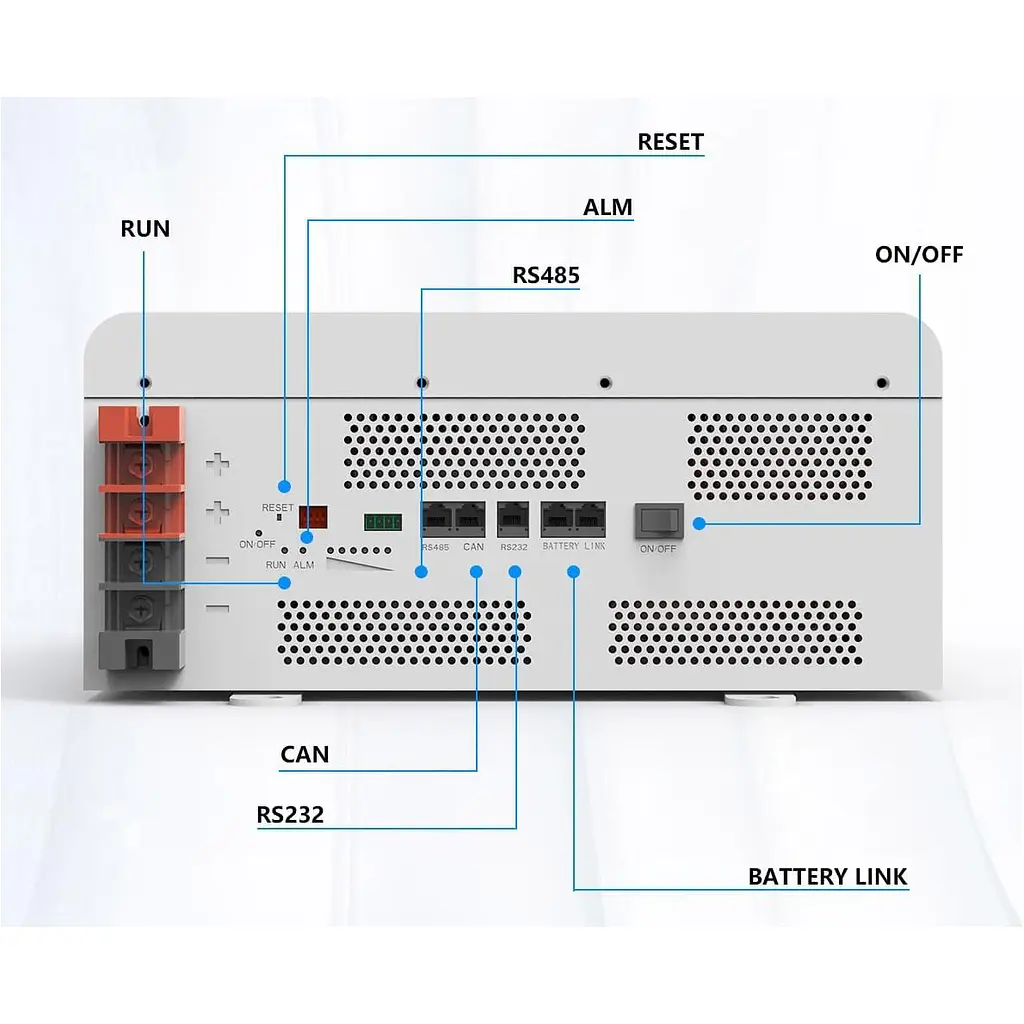 Акумулятор Dipower Li-NMC 48V [48V/120Ah/5760Wh] [DP-48-120-wallmntd] [114068] - фото 6