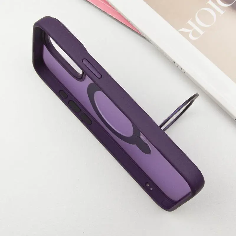 Чохол Ummi Colorful with MagSafe HQ Ring для Apple iPhone 14 Pro Max (6.7) Purple - фото 4