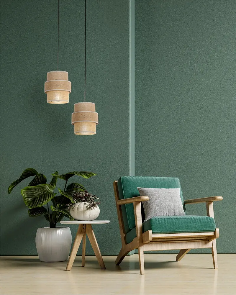 Подвесной светильник, люстра TK Lighting 5401 Calisto E27 1x15W IP20 бежевый - фото 2