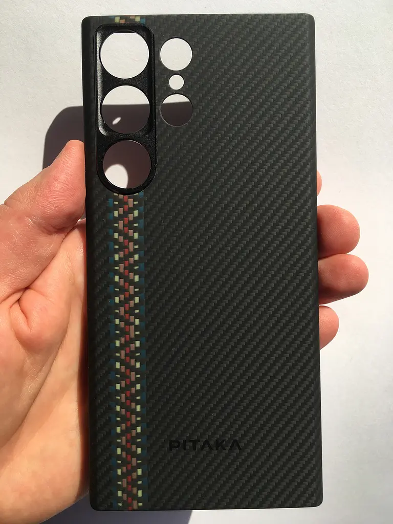 Оригінальний чохол для Samsung Galaxy S23 Ultra (S918) Pitaka MagEZ MagSafe Case 3 Rhapsody FR2301U - фото 4