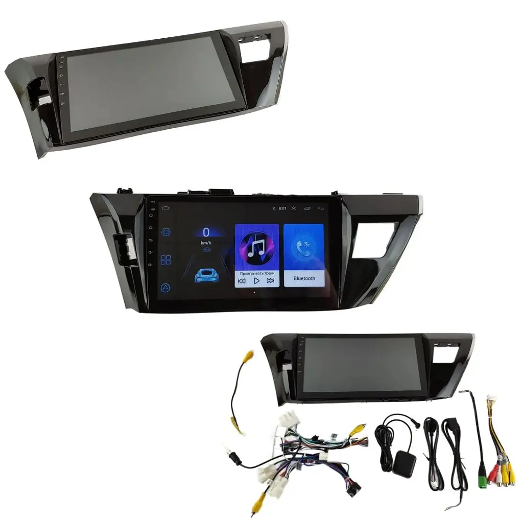 Штатная автомагнитола XPRO Toyota Corolla EX 2007 (9") Android 10.1 (4/32) черный (MER-14138_5408) - фото 5