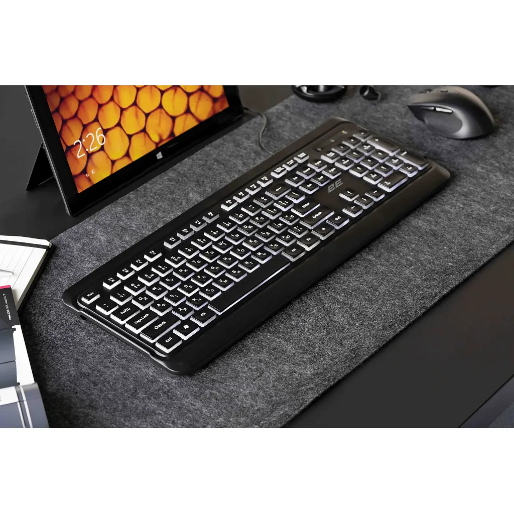 Клавіатура 2E 2E KS120 USB-A Black (2E-KS120UB_UA) - фото 3
