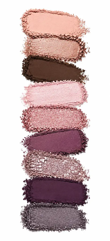 KIKO Milano Glamour Multi Finish Eyeshadow Palette 04 Mauve Selection палетка тіней для повік - фото 2