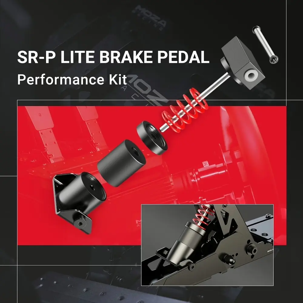 Комплект для підвищення продуктивності педалі гальма MOZA SR-P Lite Performance Kit - фото 3