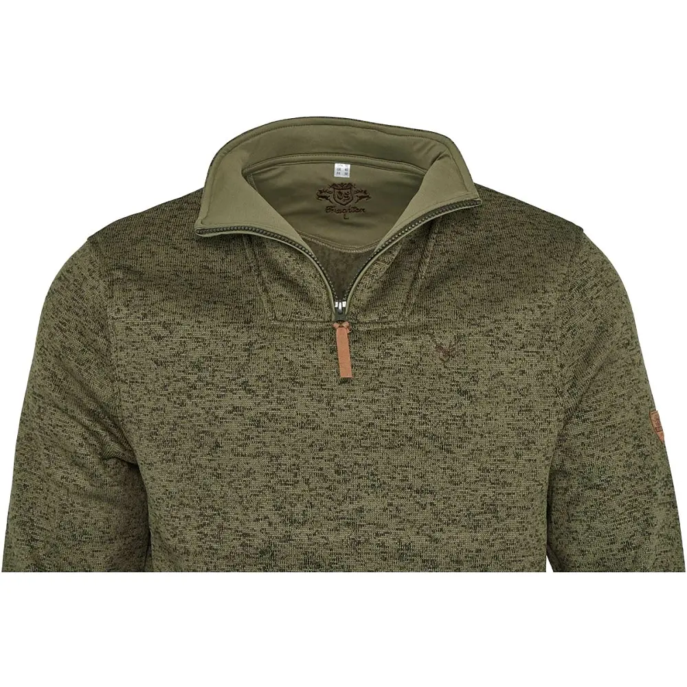 Пуловер Orbis Textil Fleece 427003 - 55 L Оливковый - фото 4