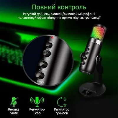 Мікрофон Vertux Marshal USB Black (marshal.black) - фото 8