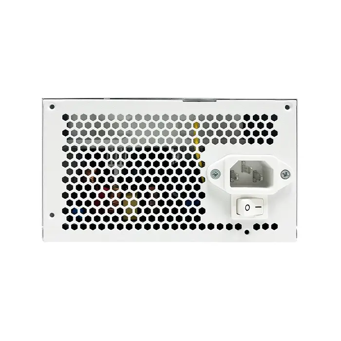 Блок живлення 550 Вт, ALmordor ATX, White, 83+, Active PFC, 140 мм AI cooler, 2xMolex / 3xSATA / 1x6+2-pin / 1x4+4-pin / 1x20+4-pin, OVP/OPP/SCP/OTP/UVP (ALXC550WH) - фото 3