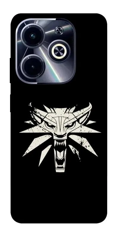 TPU чохол Demsky Wolf medallion для Infinix Hot 40i