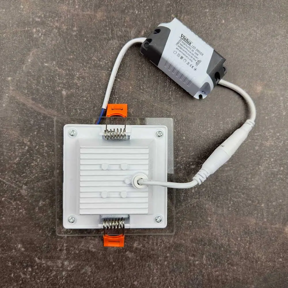 Світильник LED даунлайт Violux LOTOS 6W 5000K квадрат IP20 (110011) - фото 8