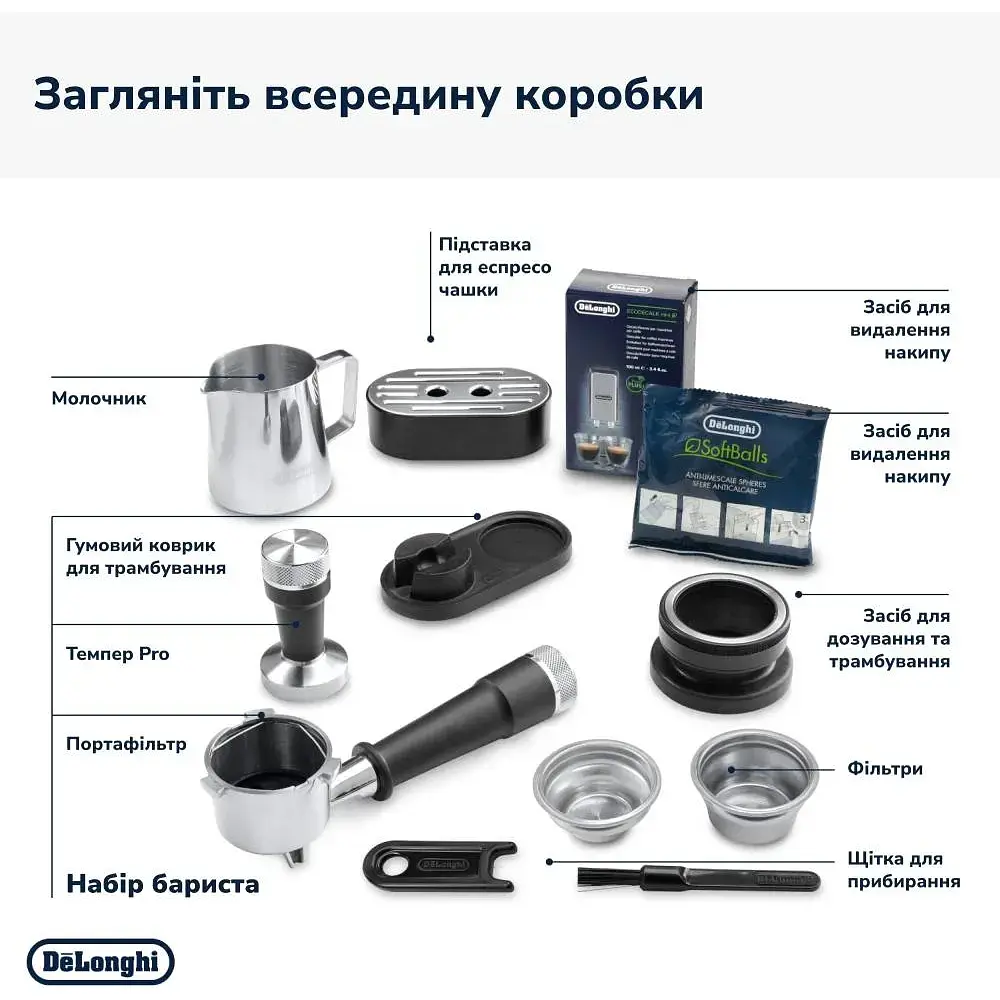 Кавоварка DeLonghi EC 9155 MB (132126043) - фото 6