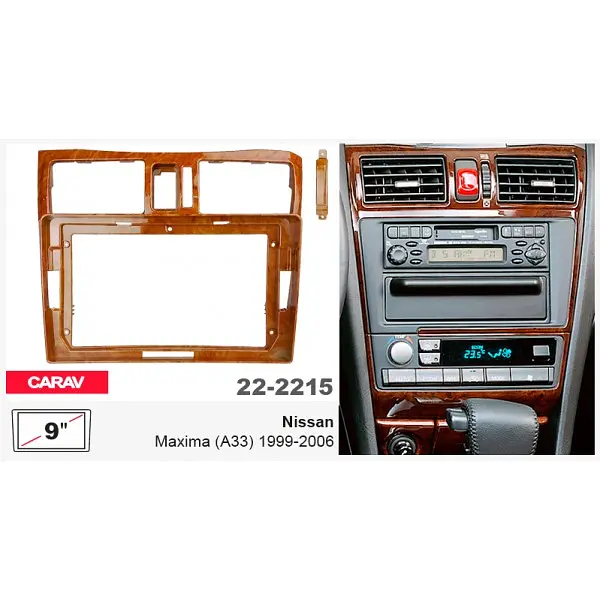 Переходная рамка Nissan Maxima (A33) Carav 22-2215 - фото 6