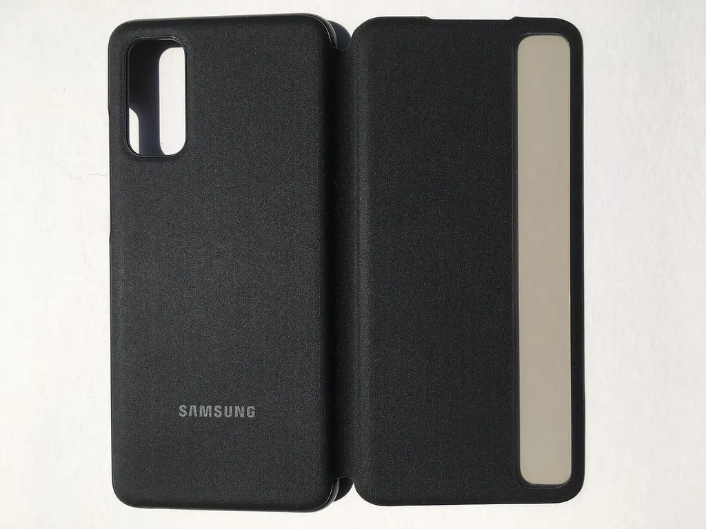 Чохол-книжка S-View Clear View Cover Official EF-ZG980CBEGRU для Samsung Galaxy S20 5G Чорний - фото 3