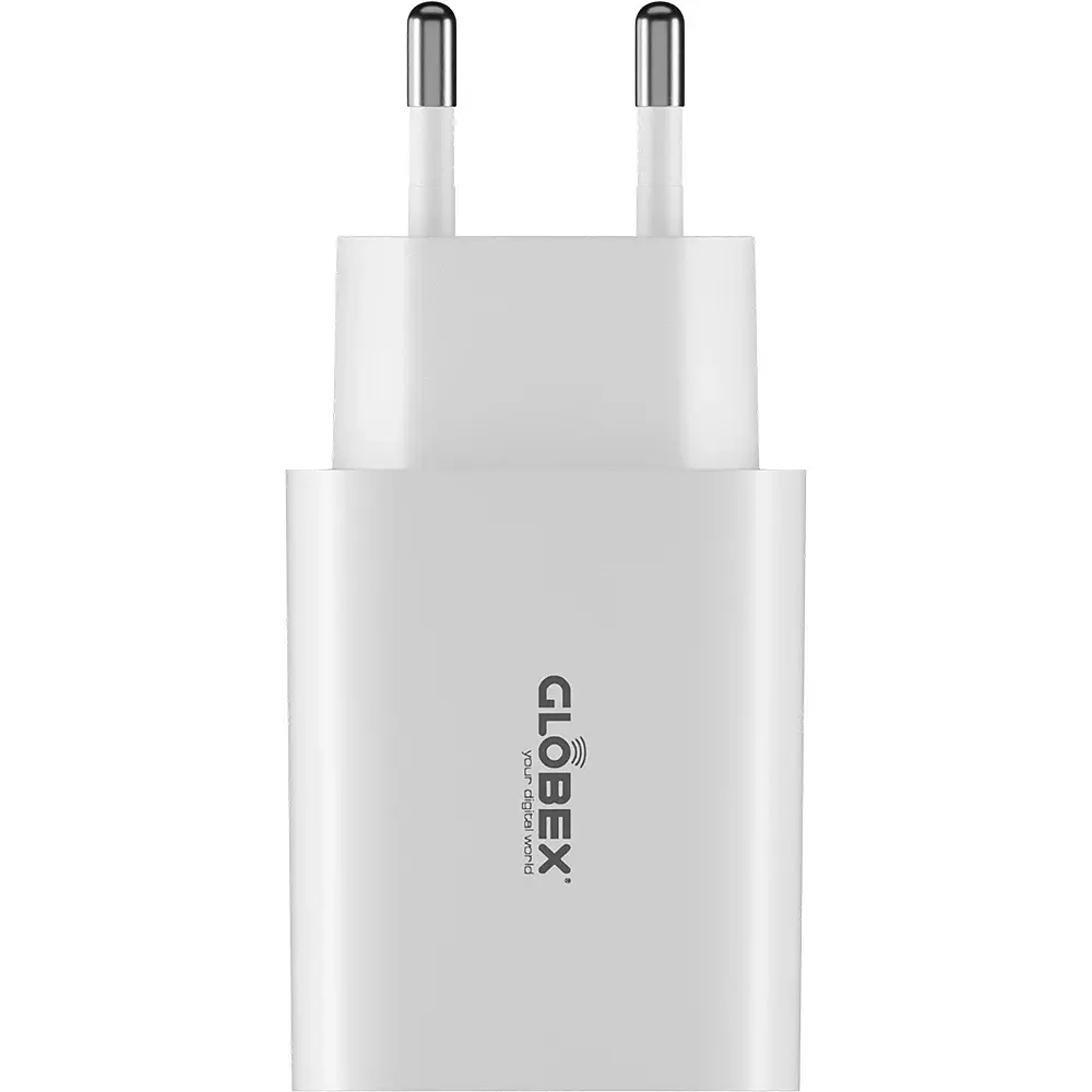 МЗП блочок 20W USB-C 20WC1A white Globex UA UCRF
