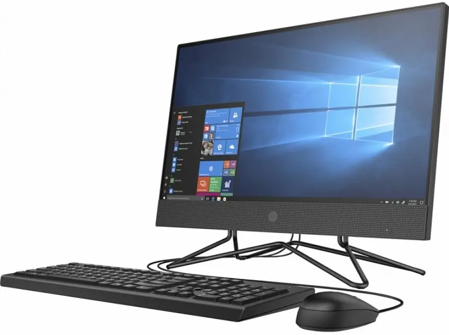 ПК-моноблок HP 205 G4 23.8FHD IPS AG/AMD Ryzen5 4500U/8/256F/int/kb/W10P/Black (295L7EA) - фото 2