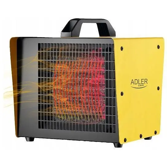 Тепловентилятор керамічний обігрівач Adler AD 7740 3000 Вт термостат - фото 5