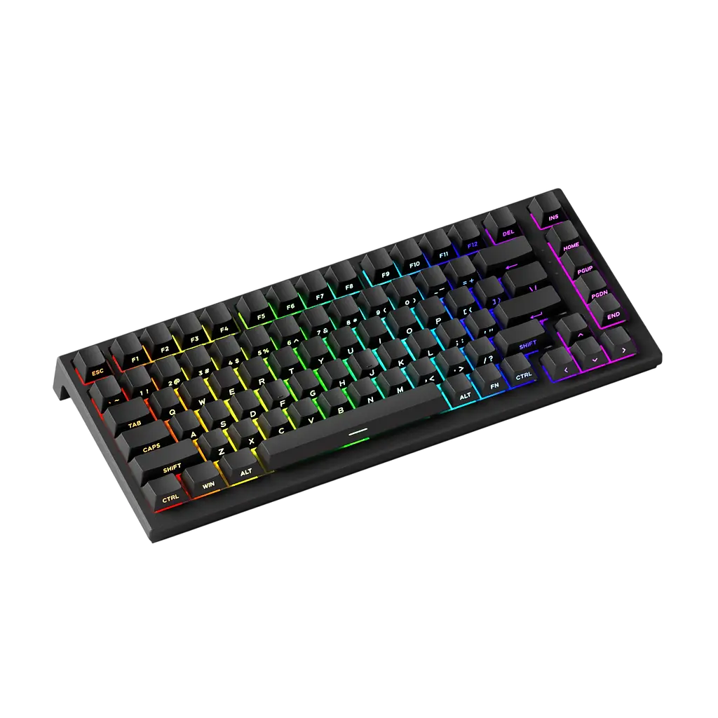 Клавіатура Akko TAC75 HE AstroAim Magnetic Switch Side Printed RGB Black - фото 2