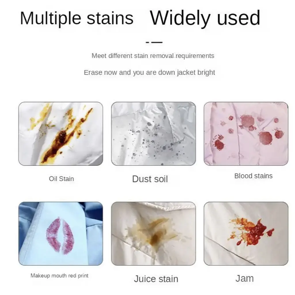 Чистячі вологі серветки 12 серветок з лимоном для пуховика швидке видалення плям без прання одягу - фото 2