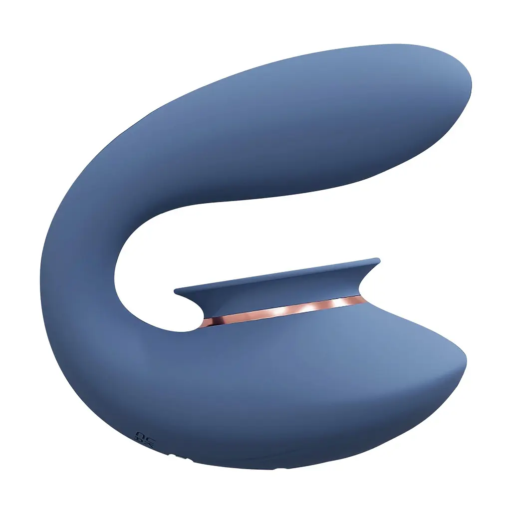 Вібратор Innovation Twitch 3 13.3 см блакитний - фото 2