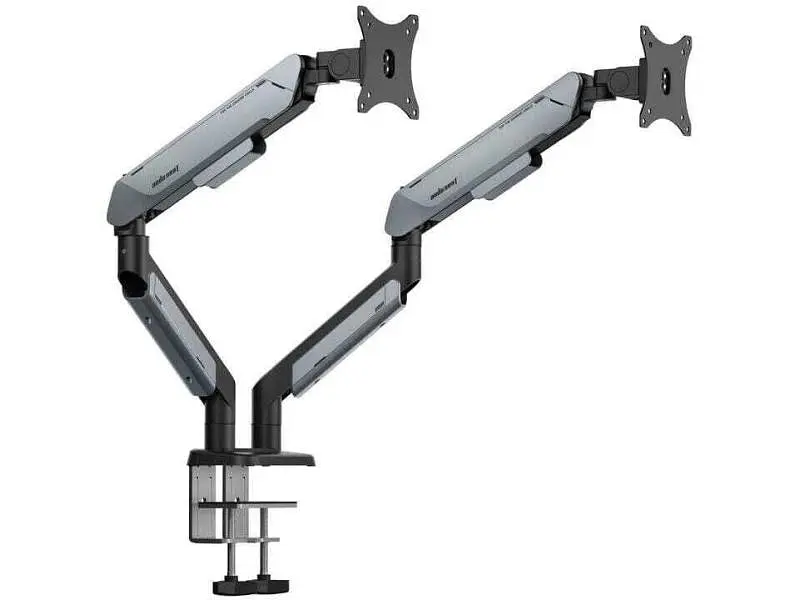 Настільна стійка Anda Seat Stealth PRO II Duo 17''-42'' Titanium (AD-W-A9-2S-BT) - фото 3