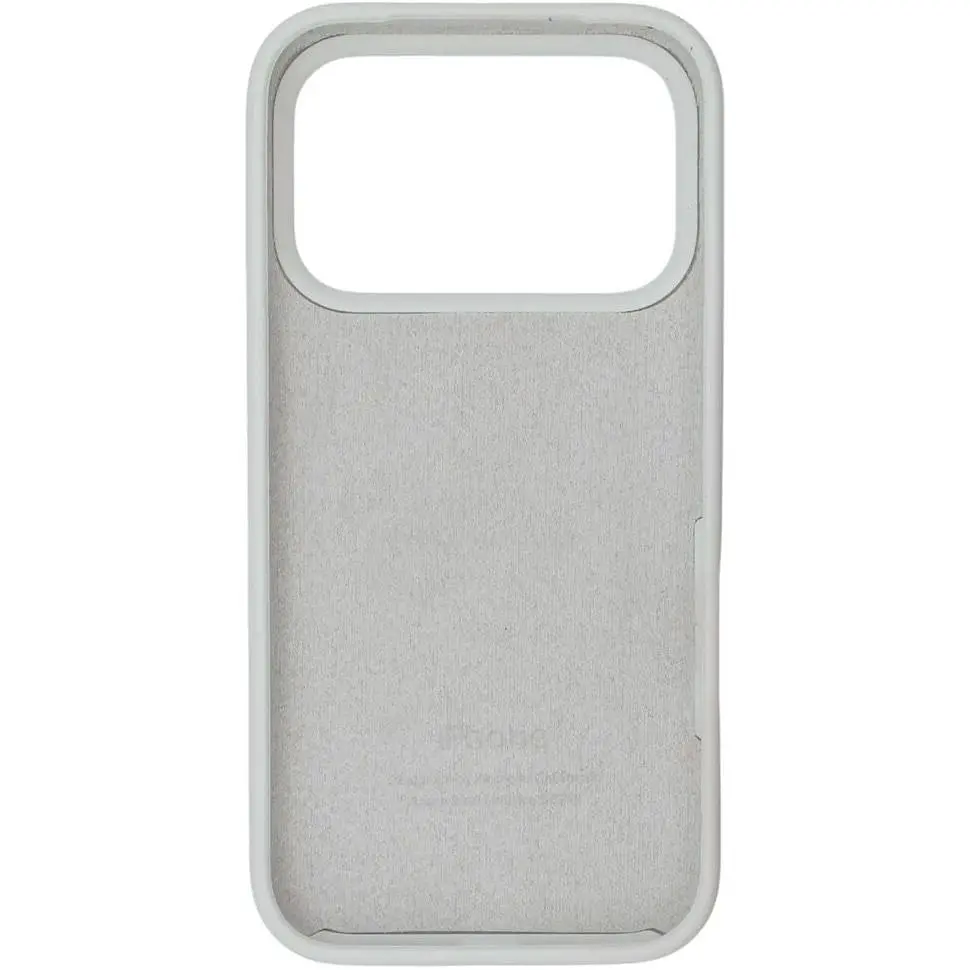 Чохол Silicone Case для Apple iPhone 17 Pro Max White AA [145088] - фото 2