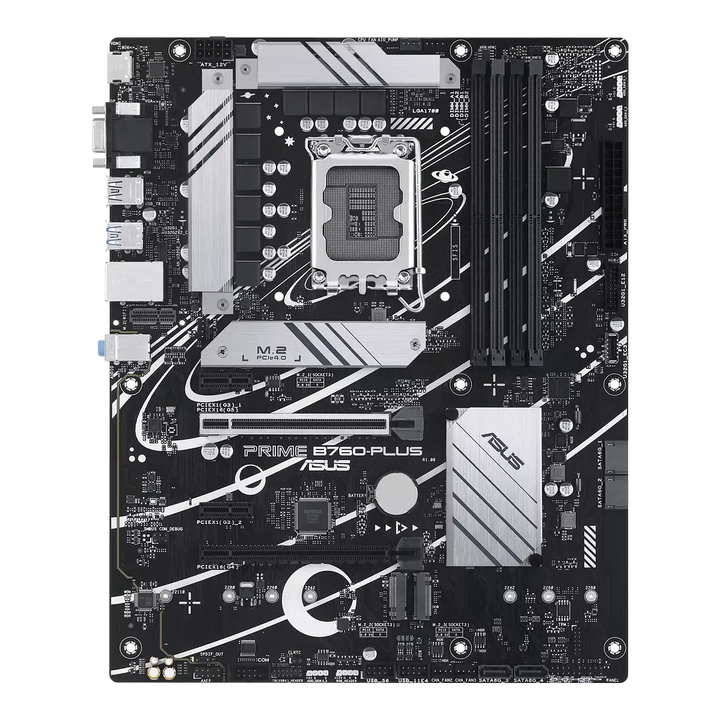 Материнська плата Asus B760-Plus Prime LGA 1700 (PRIME B760-PLUS) - фото 2