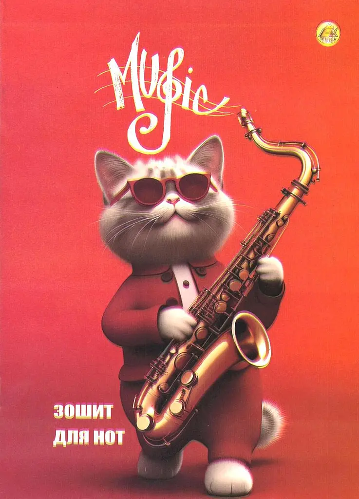 Нотний зошит Тетрада А5 12 аркушів - фото 2