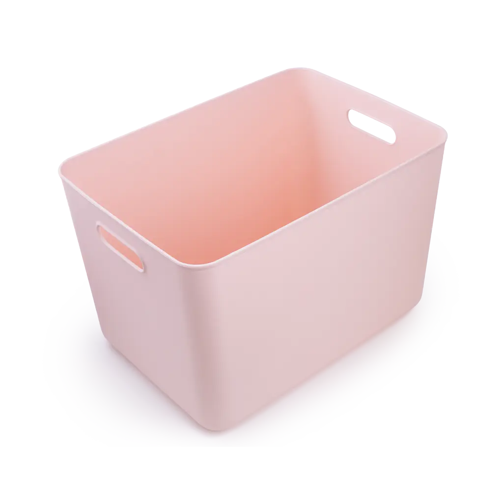 Ящик для хранения МВМ My Home FH-14 XXL 360х257х240 мм светло-розовый (FH-14 XXL LIGHT PINK) - фото 2