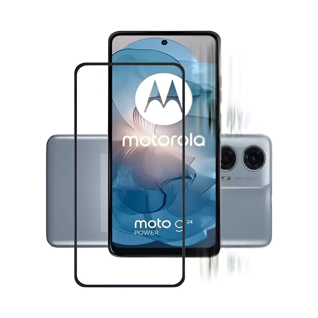 Стекло защитное BeCover Motorola Moto G24/G24 Power Black (710716) - фото 2