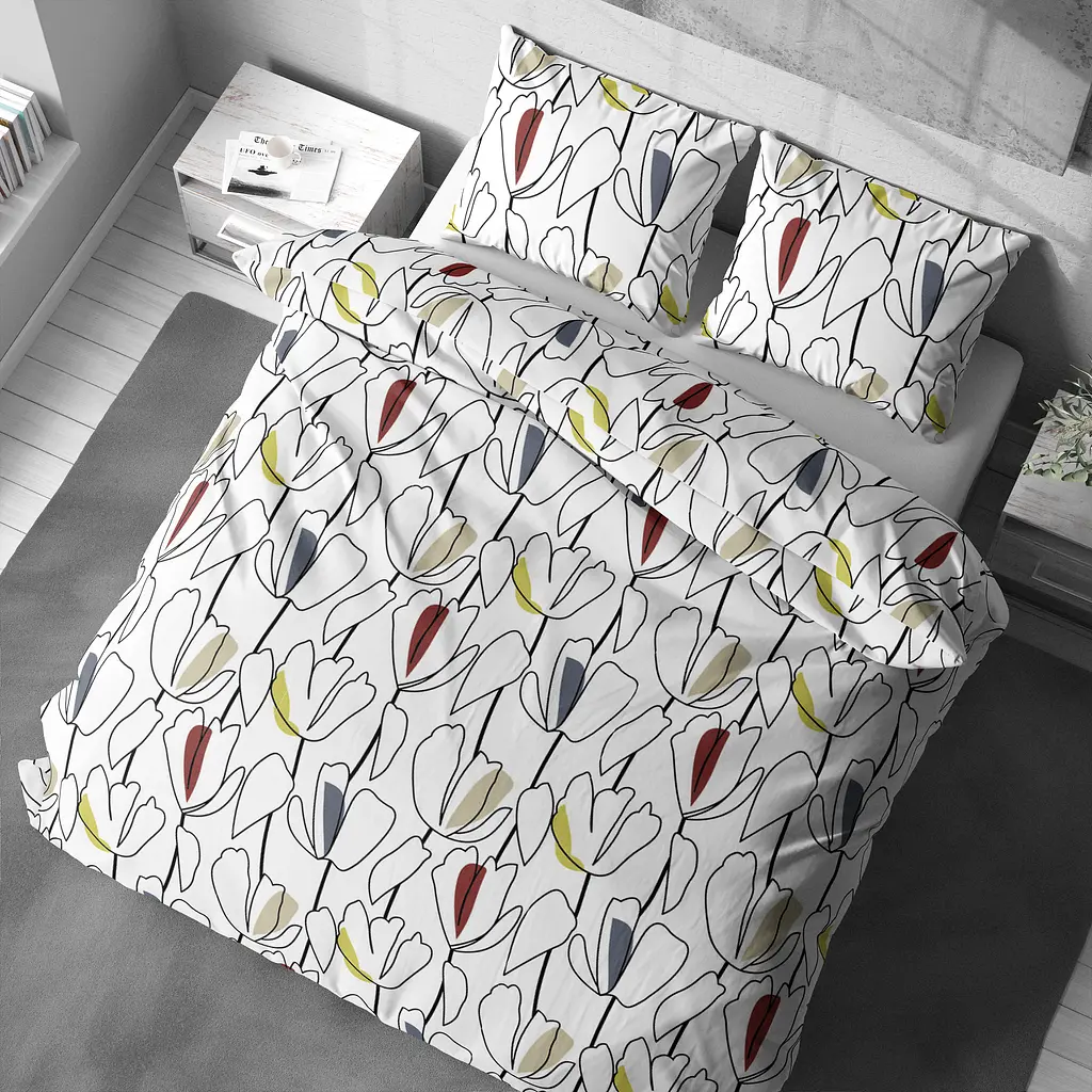 Комплект постельного белья LeLit P-0204/2 Полутораспальный 150х215 см (le2000000309880) - фото 5