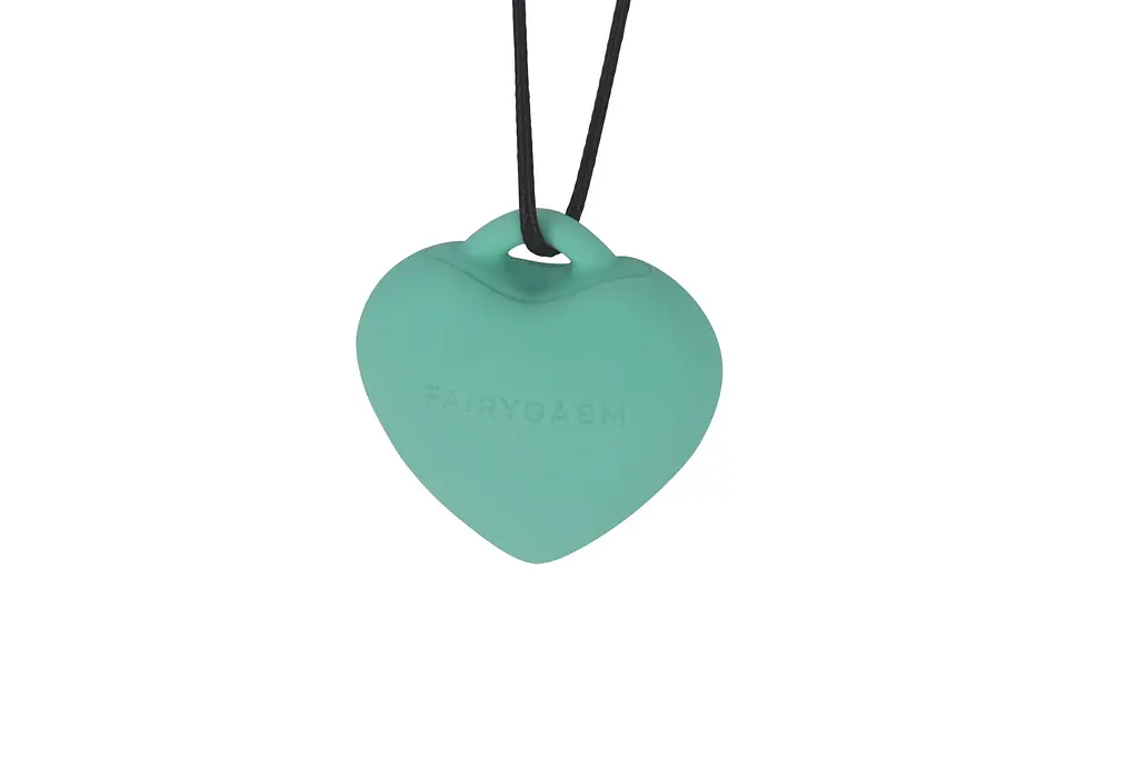 Вибратор для клитора FairyGasm PleasureStone 5.5 см зеленый - фото 2