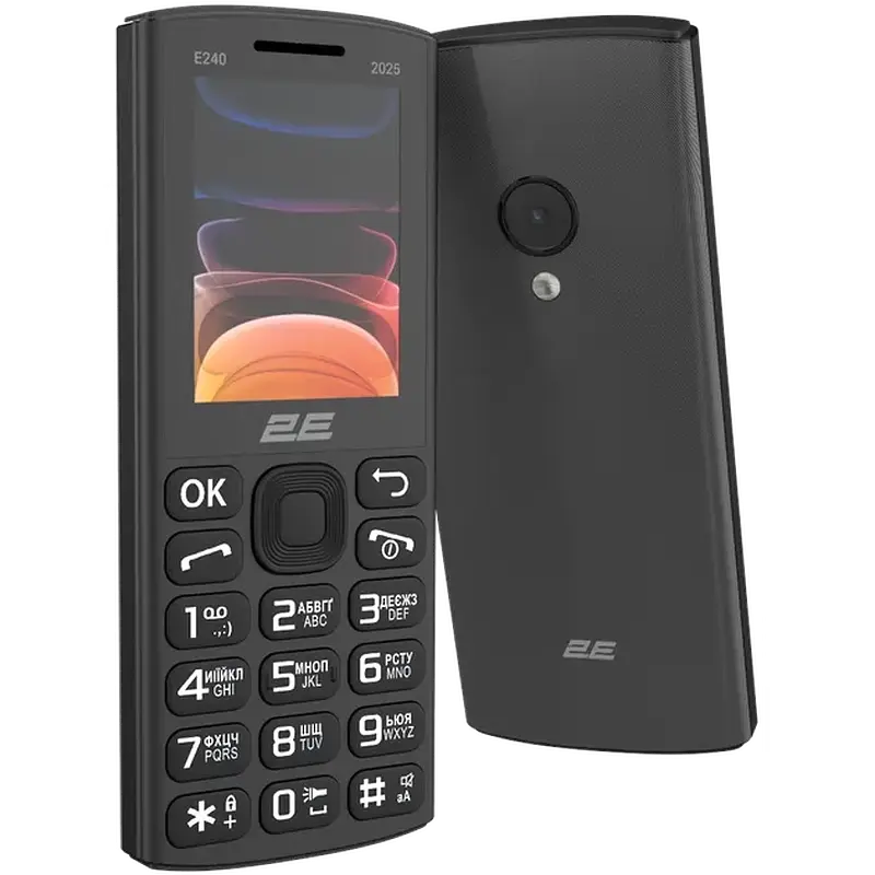 Мобільний телефон 2E E240 2025 Black - фото 3