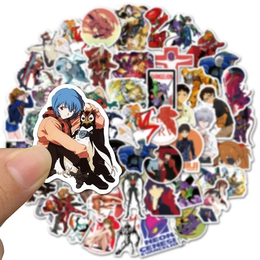 Стикерпак GeekLand Evangelion 50 штук - фото 8