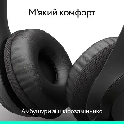 Навушники Logitech H390 USB-C Midnight Black (981-001576) - фото 7