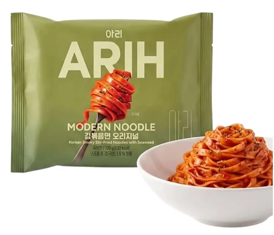 Локшина ARIH Modern Noodles Spicy Seaweed 130г - фото 2