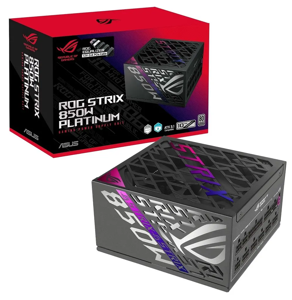 Блок живлення Asus ROG Strix 850W Platinum ROG Equalizer (90YE00W8-B0NA00) - фото 9