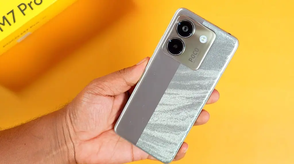 Смартфон Xiaomi POCO M7 Pro 5G 8/256 GB silver (серебристый) - фото 4