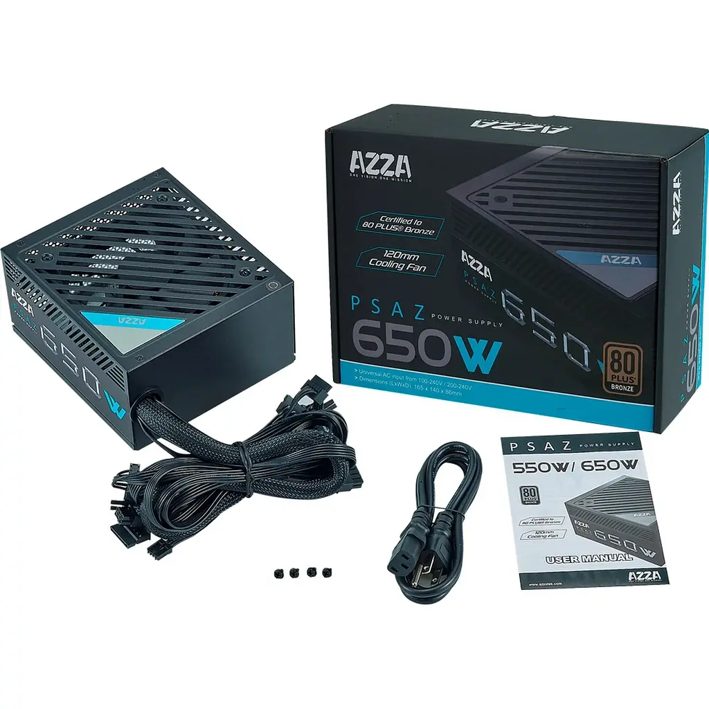 Блок питания Azza 650W (PSAZ-650W) [141272] - фото 3