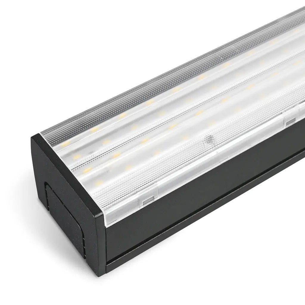 LED світильник лінійний магістральний Videx BN03, 30W 0.6м 5000K чорний (28532-000) - фото 4