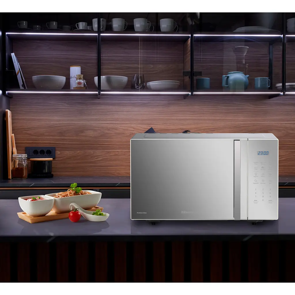 Мікрохвильова піч-гриль Hisense H23MOMS5HG - фото 5
