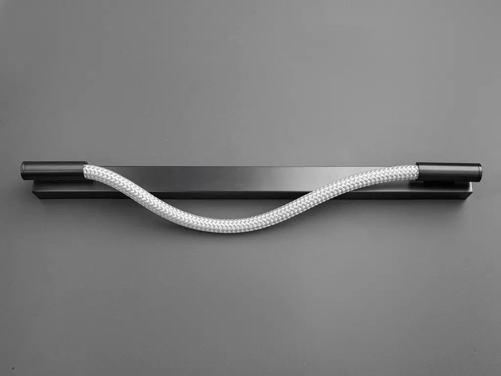 Светильник настенный LED Diasha 9602-600BHR Шланг 5W 3200K черный хром для коридора гостиной спальни - фото 4