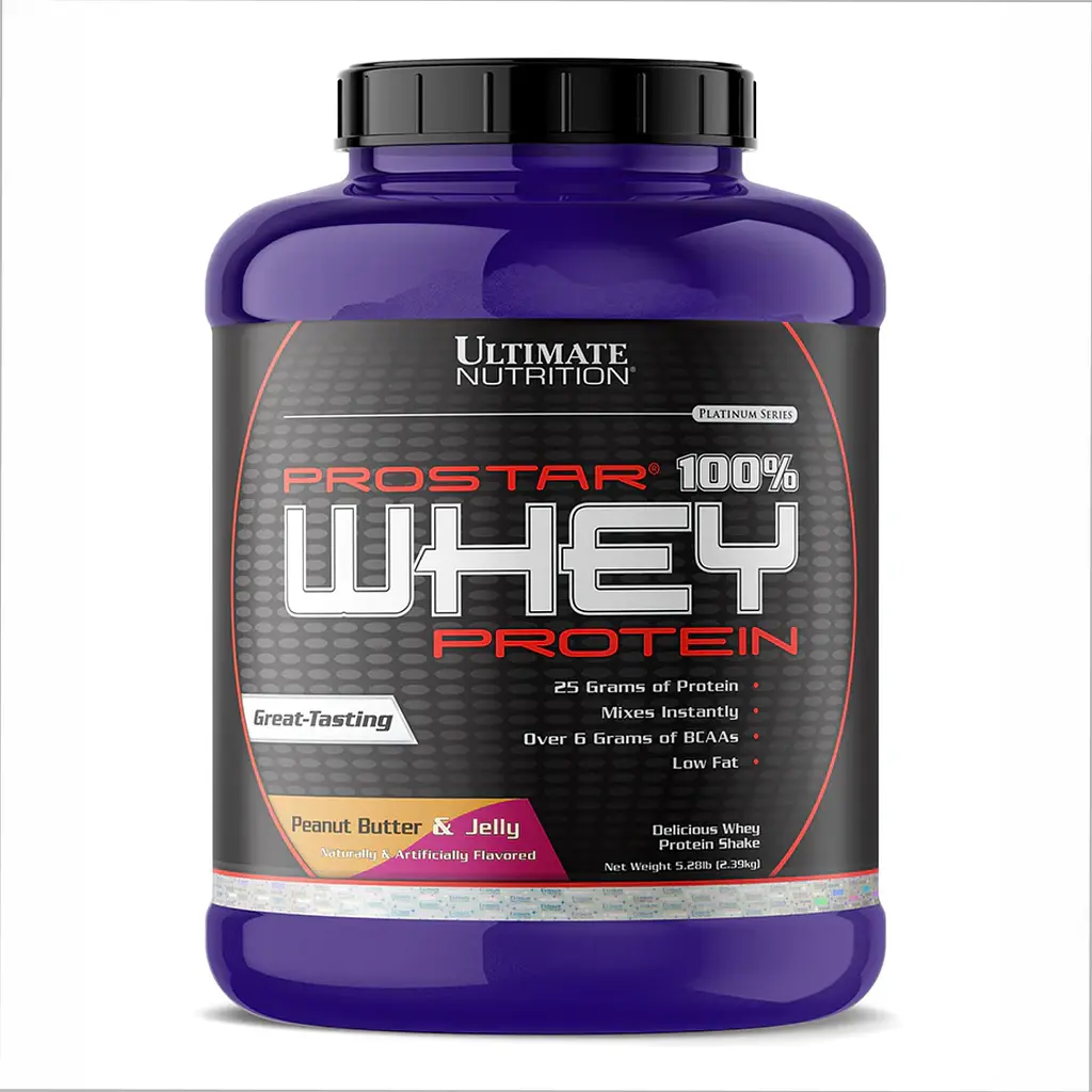 Prostar Whey 5.28lb — 2390 г Peanut Butter & Jelly