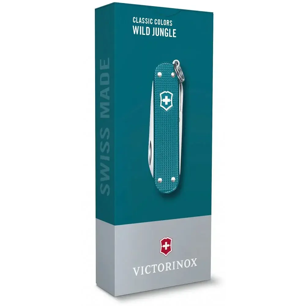 Ніж Victorinox Classic SD Alox Colors Wild Jungle (0.6221.242G) - фото 4