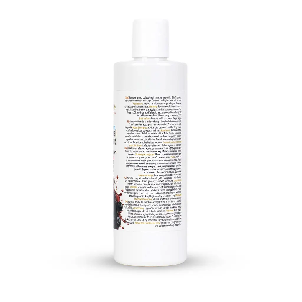 Лубрикант та масажний гель MyLove Aroma Series Чорна смородина 300 мл - фото 5