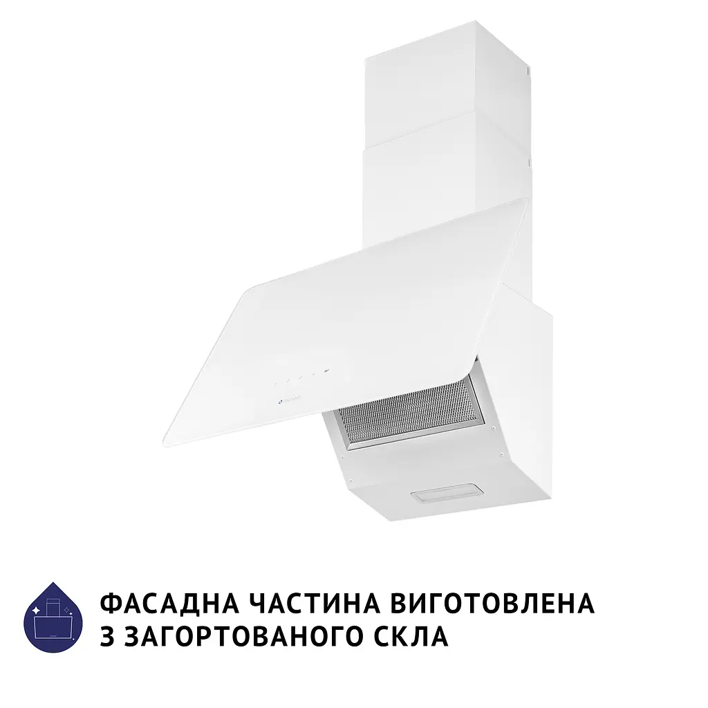 Витяжка декоративна похила Minola HVS 5224 WH 700 LED - фото 4