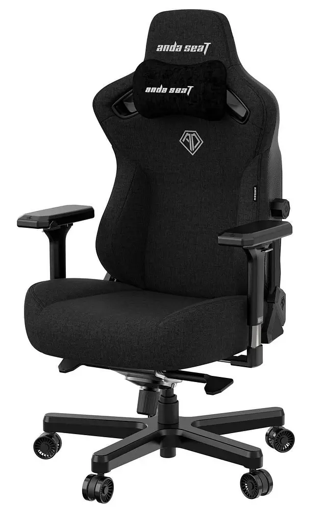 Ігрове крісло Anda Seat Kaiser 3 L Black Fabric (AD12YDC-L-01-B-CF) - фото 3