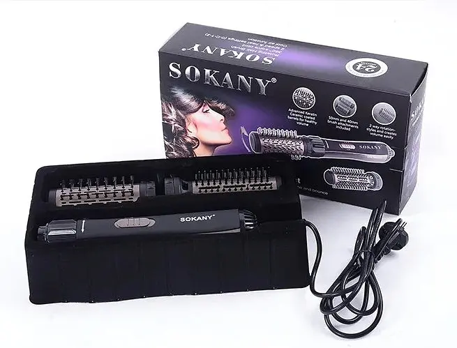 Обертова фен-щітка Sokany SD-903 1000Вт - фото 4